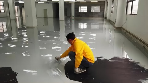 连云港防腐防静电地坪,防腐防静电自流平地坪
